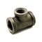 Thrifco Plumbing 3/4 Inch X 3/4 Inch X 1/2 Inch Black Steel Reducer Tee 8317073 - alternate 2
